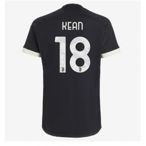 Maillot de foot Juventus Moise Kean #18 Troisième 2023-24 Manches Courte